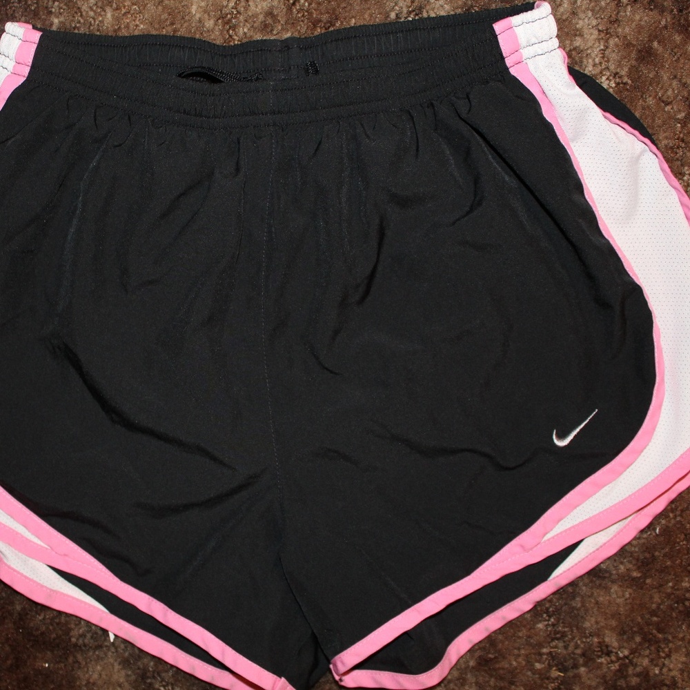 Pink/Black/White Nike Shorts
